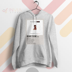 Dope Beats Biggie Ready to Die Tracklist Sport Grey Hoodie