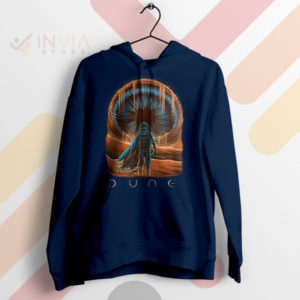 Dune Discover the Secrets of Arrakis Navy Hoodie