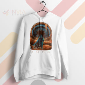 Dune Discover the Secrets of Arrakis White Hoodie