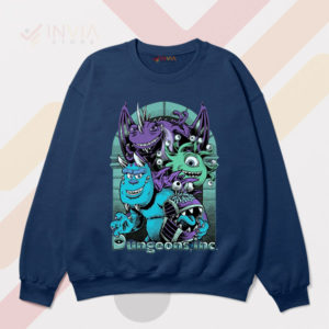 Dungeons and Dragons x Monster Inc Navy Sweatshirt
