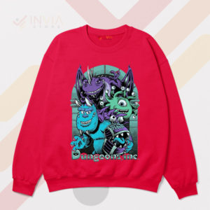 Dungeons and Dragons x Monster Inc Red Sweatshirt