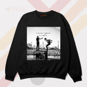 Echoes of Euphoria Concert 21 Pilots Black Sweatshirt
