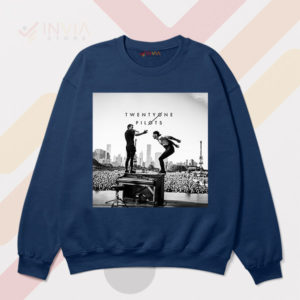 Echoes of Euphoria Concert 21 Pilots Navy Sweatshirt
