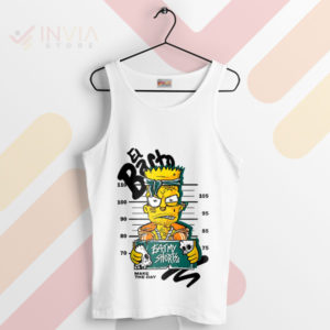 El Barto Eat My Shortas Mugshot Tank Top