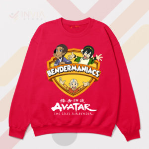 Elements in Style Bendermaniacs Red Sweatshirt