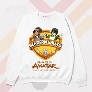 Elements in Style Bendermaniacs White Sweatshirt