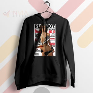 Essence of Glamour Audra Lynn Playboy Black Hoodie