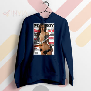 Essence of Glamour Audra Lynn Playboy Navy Hoodie