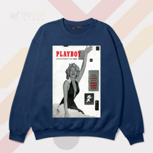 Eternal Starlet Monroe Playboy 1953 Navy Sweatshirt