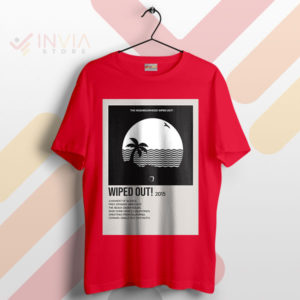 Exclusive Wiped Out Album Tracklist Red T-Shirt