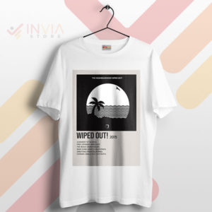 Exclusive Wiped Out Album Tracklist White T-Shirt