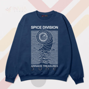 Exploring Arrakis with Joy Division's Navy Sweatshirt