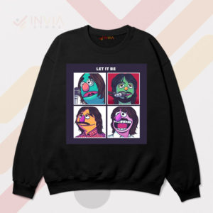 Fab Four Fantasia The Muppets Black Sweatshirt