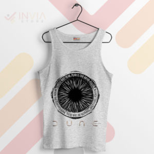 Face Your Fears Litany Against Fear Dune Sport Grey Tank Top
