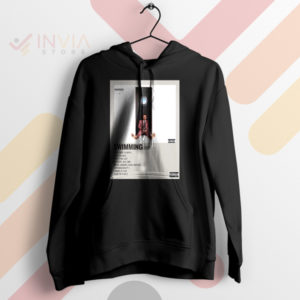 Fashion Game Rock the Swimming Album Black Hoodie