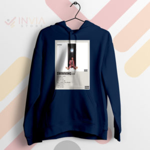Fashion Game Rock the Swimming Album Navy Hoodie