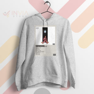Fashion Game Rock the Swimming Album Sport Grey Hoodie