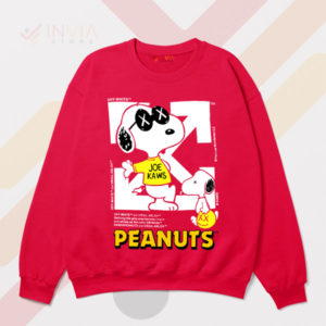 Fashion Revelation Snoopy Edition Red Sweatshirt