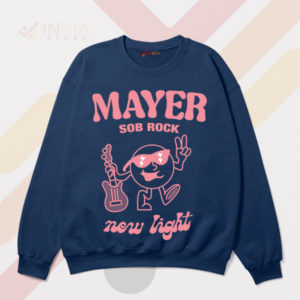 Feel John Mayer Sob Rock New Light Navy Sweatshirt