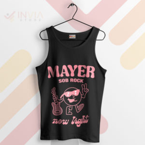 Feel the Sob Rock Beat John Mayer Black Tank Top