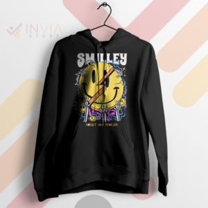 Find Peace in Smiling Forget Your Problem Black Hoodie