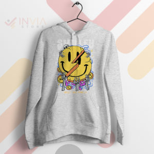 Find Peace in Smiling Forget Your Problem White Hoodie