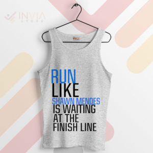 Finish Line in Style Shawn Mendes Sport Grey Tank Top