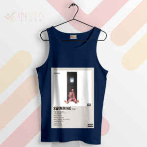 Flaunt the Swimming Album Tribute Navy Tank Top