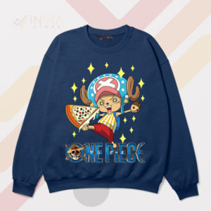 Flavorful Journey Chopper's Pizza Navy Sweatshirt