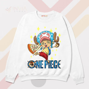 Flavorful Journey Chopper's Pizza White Sweatshirt