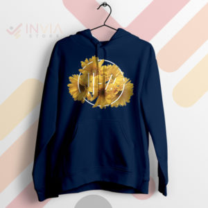 Flower Child 21 Pilots Peace and Love Navy Hoodie