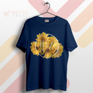 Flower Power Blossom 21 Pilots Art Navy T-Shirt