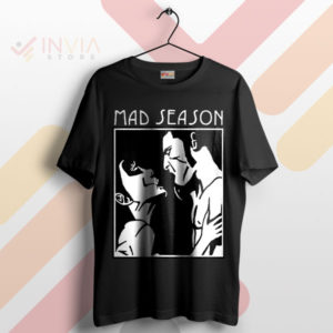 Fly High in Our Mad Season Above Black T-Shirt