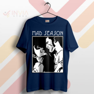 Fly High in Our Mad Season Above Navy T-Shirt