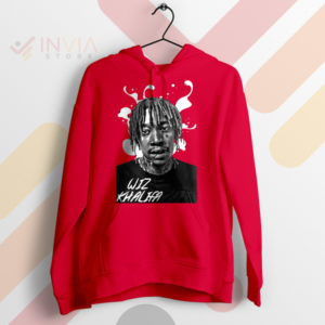 Fly Like Wiz Khalifa Smoke Spirits Red Hoodie