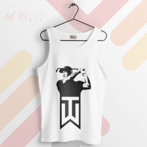 Fore the Win Tiger Woods Symbol White Tank Top