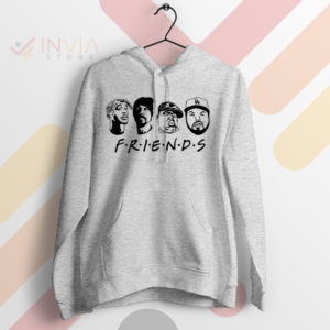 Friends x Rap A Legendary Collaboration Sport Grey Hoodie
