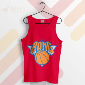 Funny Knicks Bing Bong Spoof Red Tank Top