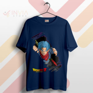 Future Fighter Trunks Dragon Ball Navy T-Shirt