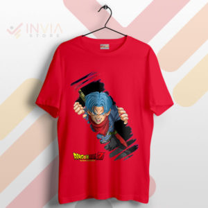 Future Fighter Trunks Dragon Ball Red T-Shirt