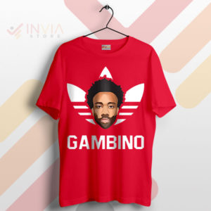 Gambino Groove Childish Gambino Adidas Red T-Shirt