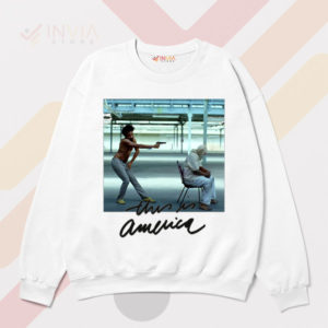 Gambino's Impact This Is America White Sweatshirt