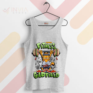 Garfield's Gym Session Fitness Sport Grey Tank Top