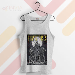 Gear Up with GNR Madrid Concert Sport Grey Tank Top