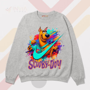 Get Spooky Scooby Doo Nike Sport Grey Sweatshirt