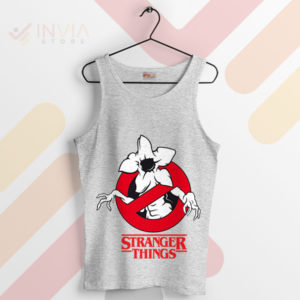 Guard Hawkins Demogorgon Buster Sport Grey Tank Top