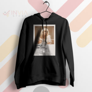 Happier Than Ever Album Tracklist Buy Now Black Hoodie