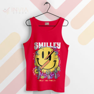 Happy Forget Your Problem Smiley Tank Top