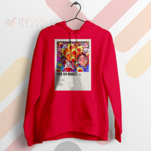 Harmony Fire on Marzz Album Tracklist Red Hoodie