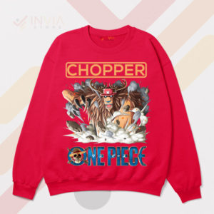 Heartfelt Hero Chopper's Crew Red Sweatshirt